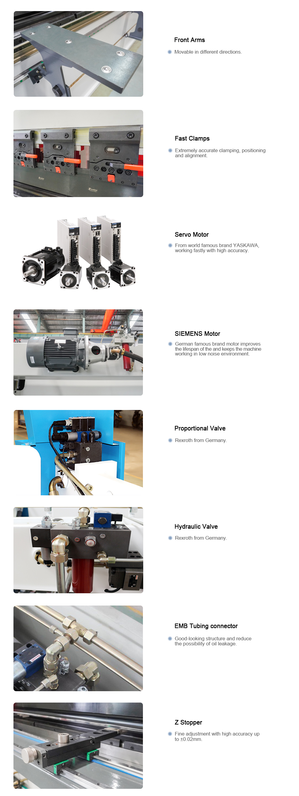 Hydraulische Biegemaschine