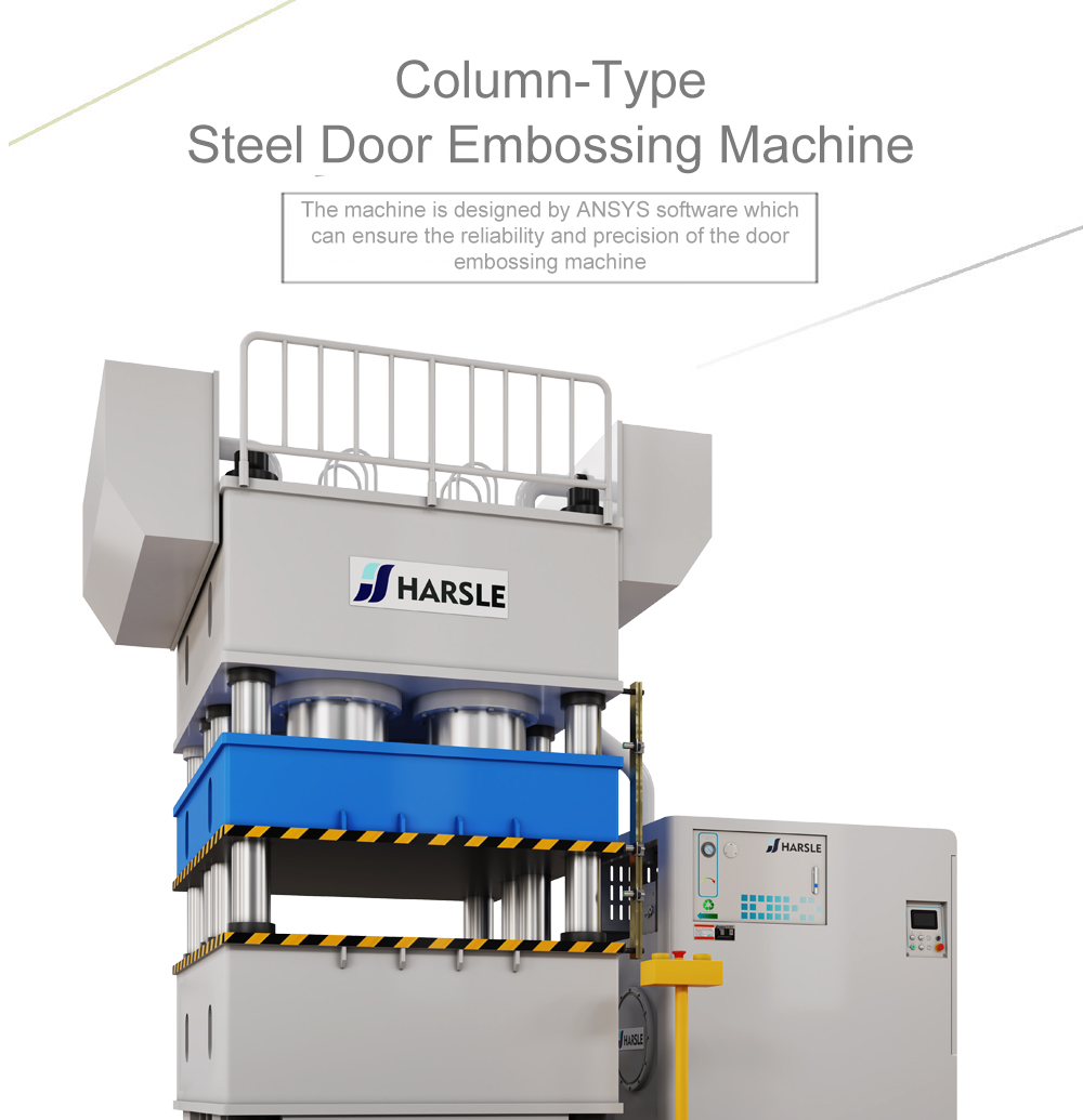 Stahlblech-Türprägemaschine