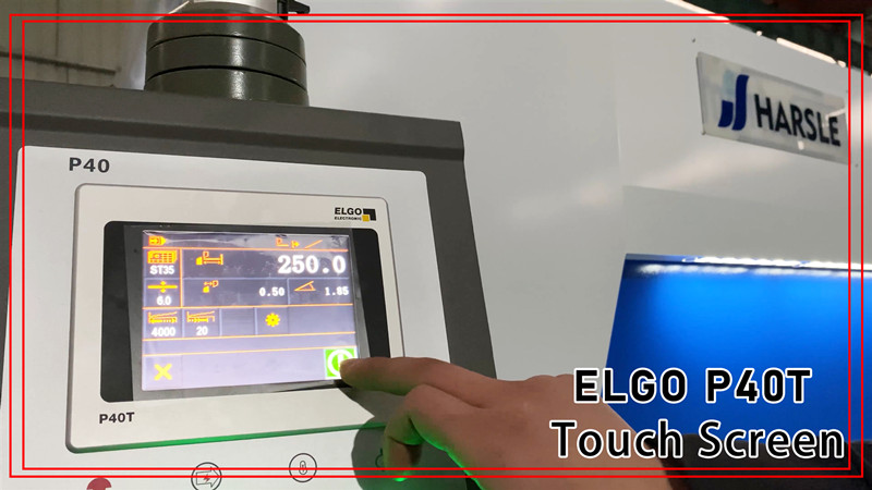 P40T -Touchsbildschirm -Controller für CNC -Guillotine -Schermaschine