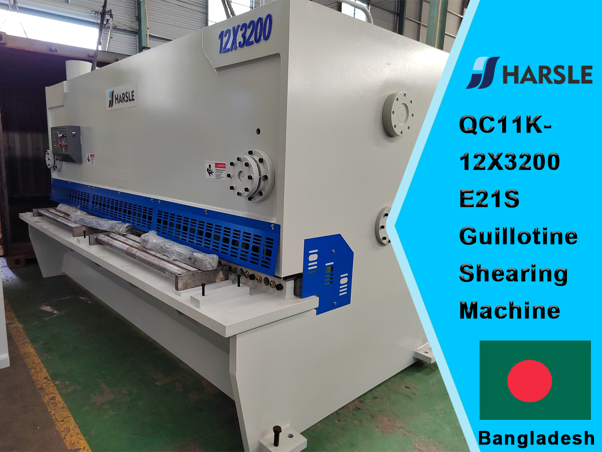 Bangladesch-qc11k-12x3200 E21S-Guillotine-Schermaschine