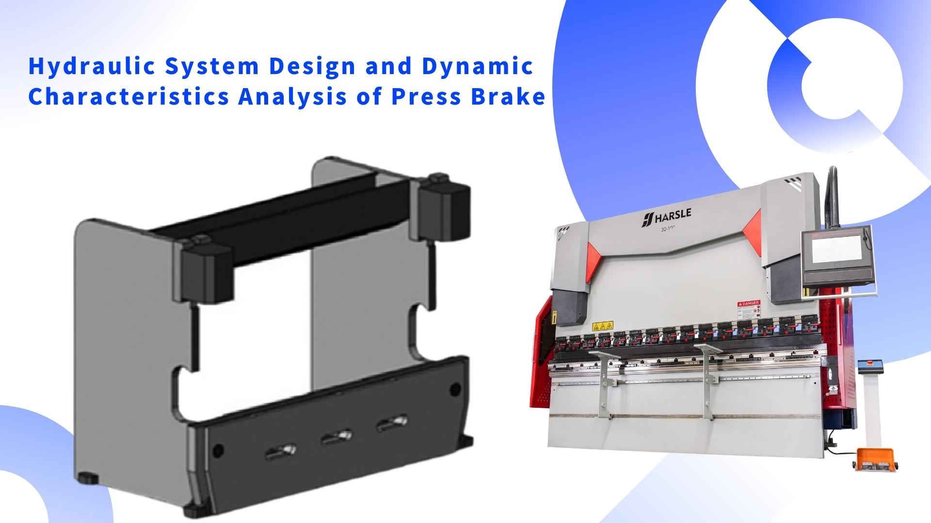 Hydrauliksystemdesign und Analyse der dynamischen Eigenschaften von Biegemaschinen