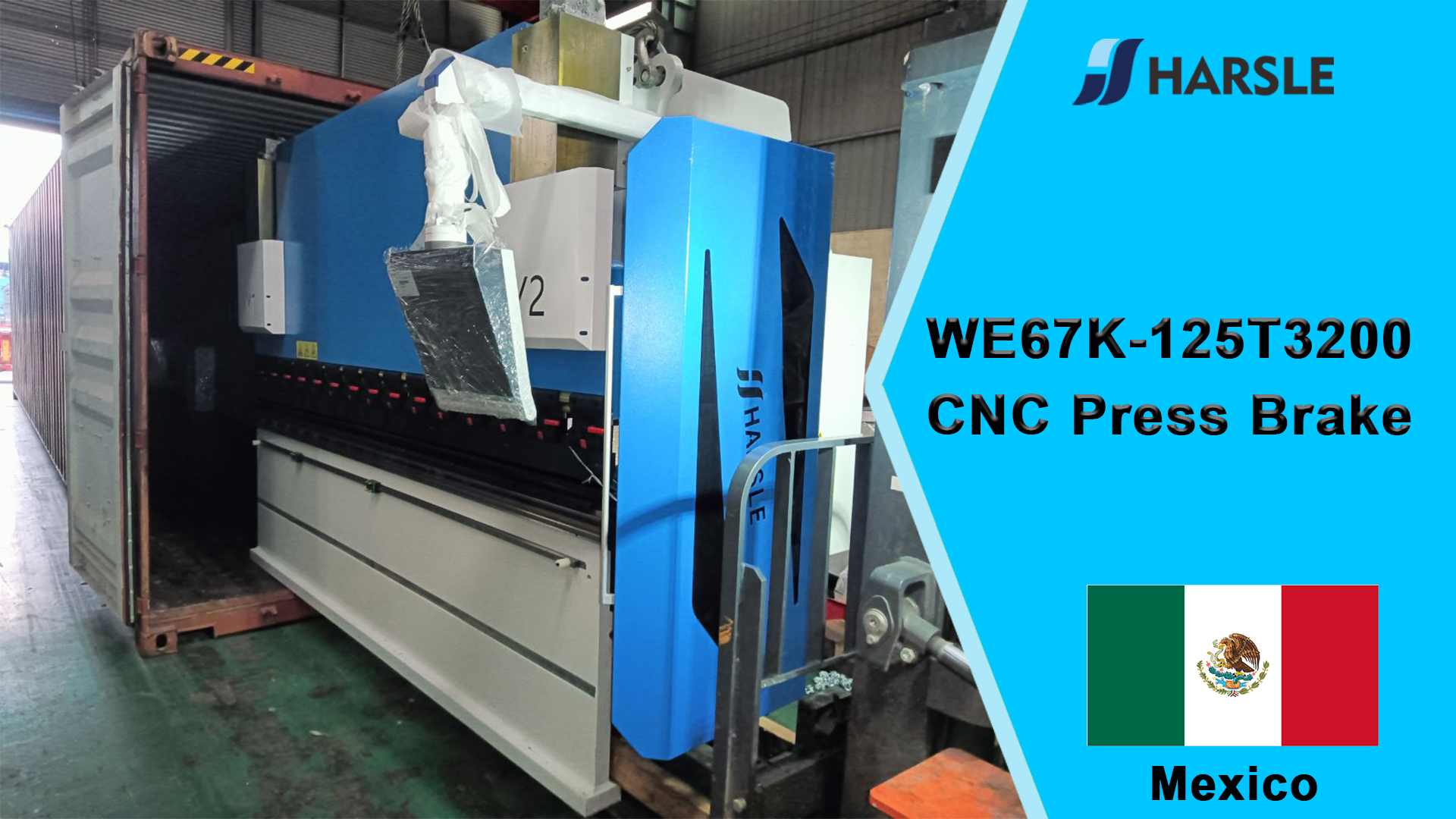 Mexiko-WE67K-125T3200 CNC-Abkantpresse