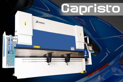 HARSLE Hybrid-CNC-Abkantpresse wurde von Capristo Automotive-Ferrari-Zulieferer hoch gelobt