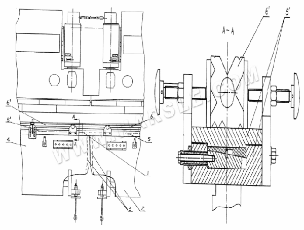 Tandembiegemaschine.