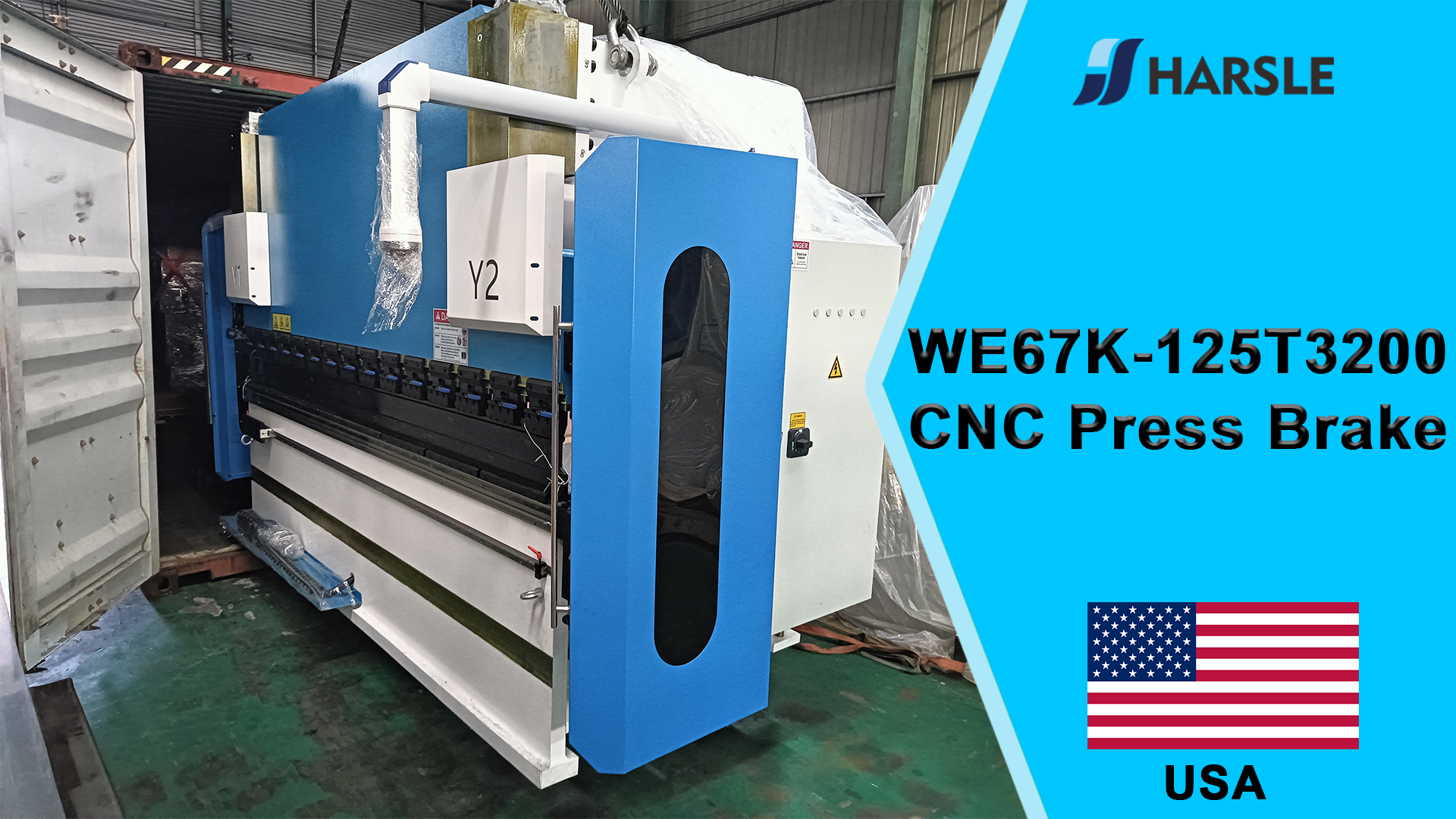 USA-WE67K-125T3200 CNC-Abkantpresse