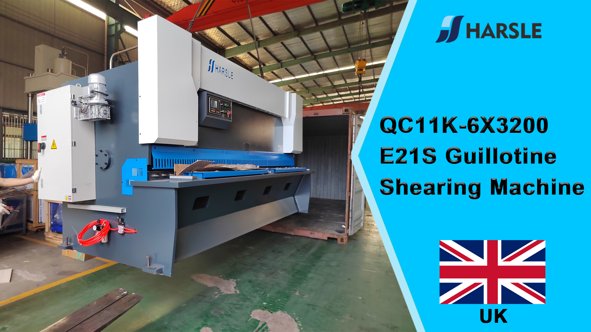 UK-QC11K-6X3200 E21S Guillotine-Schermaschine