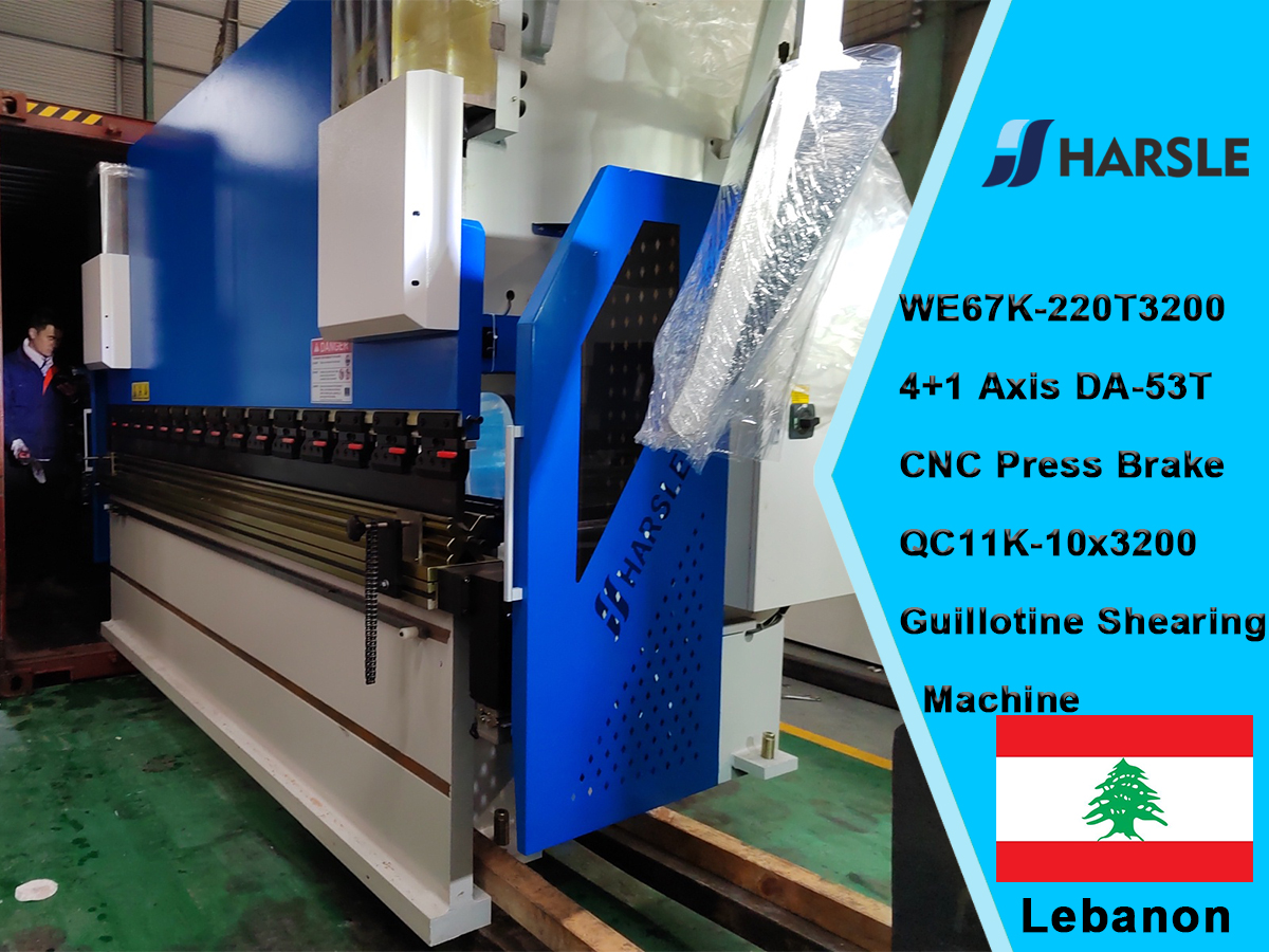 Libanon-WE67K-220T3200 4+1 Achsen DA-53T CNC-Abkantpresse