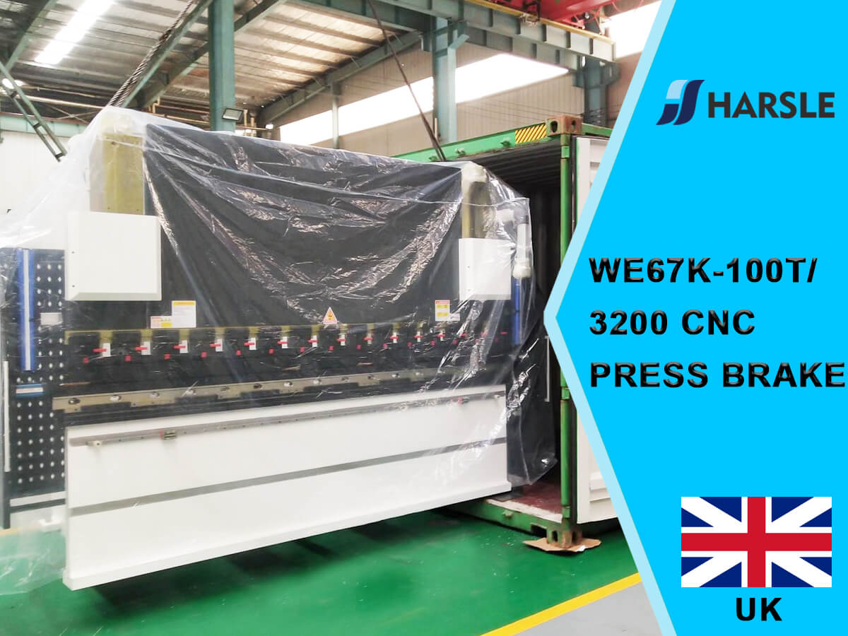 UK-WE67K-100T/3200 CNC Pressbremse mit DA69T, 8+1 Achse