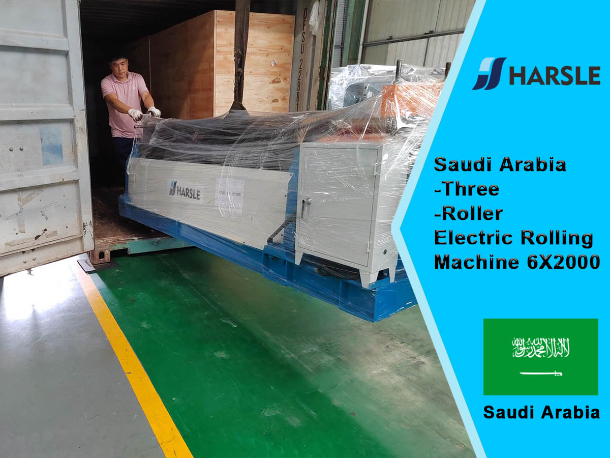 Saudi-Arabien-Drei-Roller-Elektro-Rollmaschine 6x2000