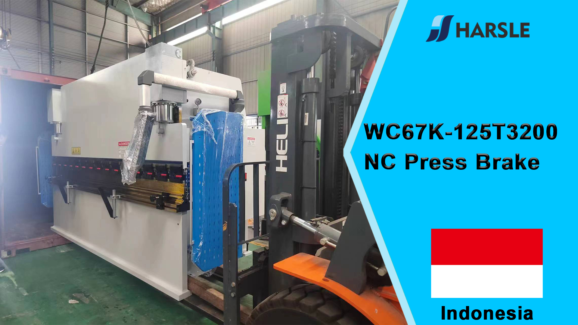 Indonesien-WC67K-125T3200 NC-Abkantpresse