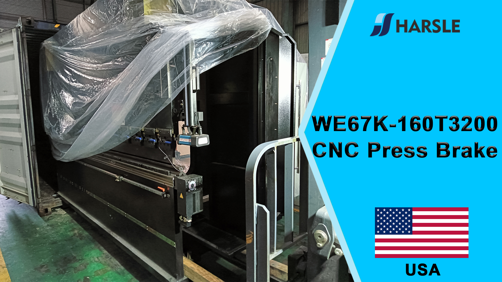 USA-WE67K-160T3200 CNC-Abkantpresse