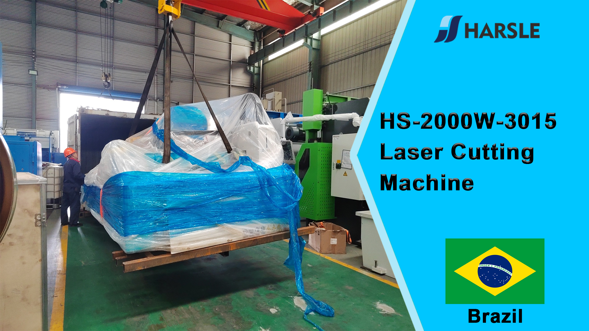 Brasilien-HS-2000W-3015 Laserschneidmaschine