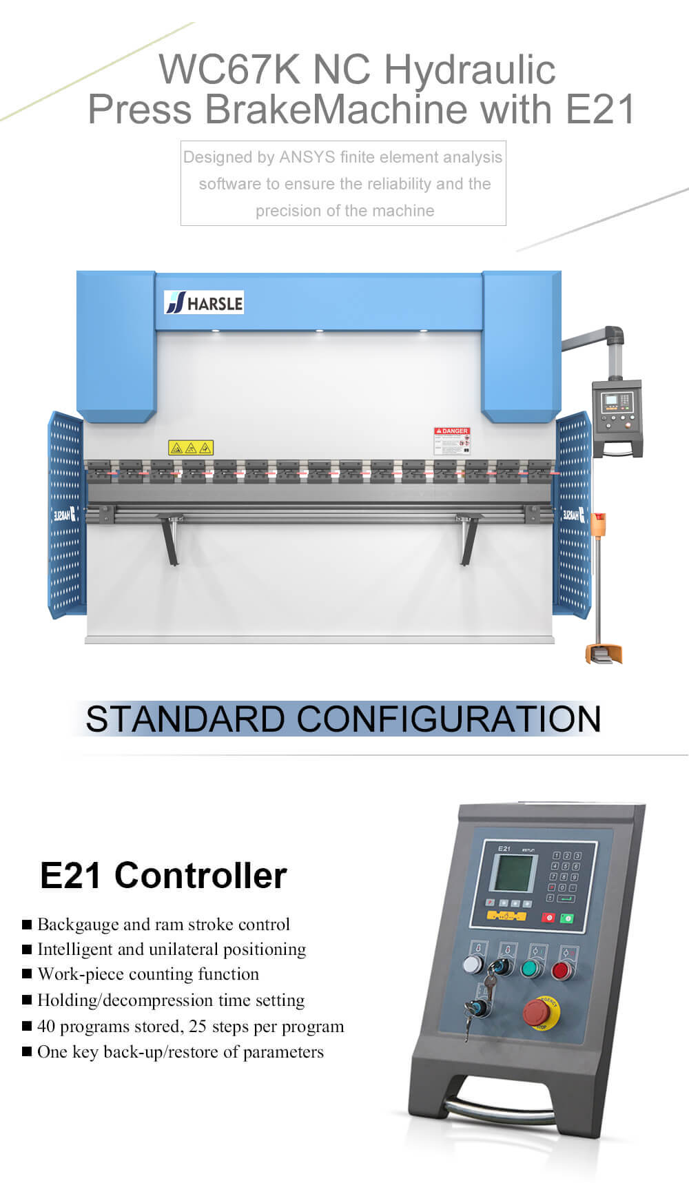 Abkantpresse mit E21 Factory