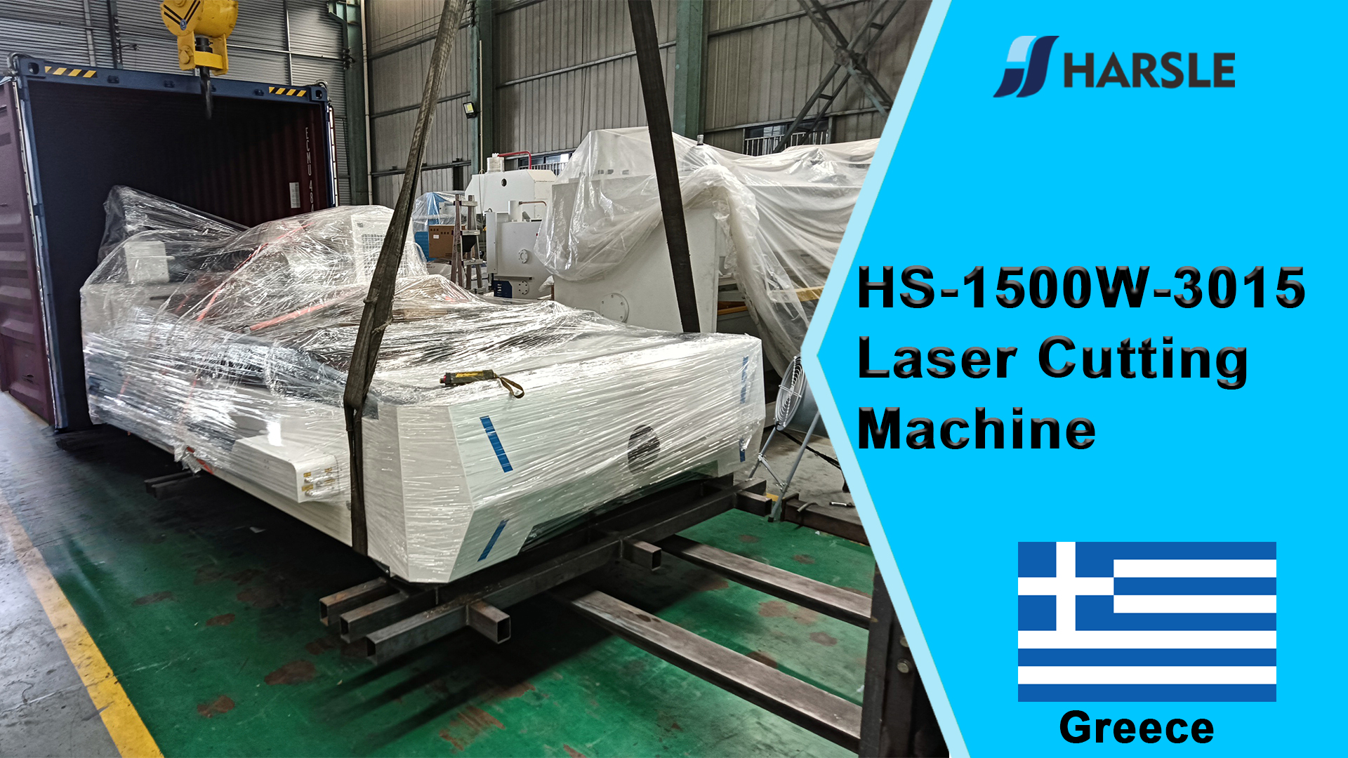 Griechenland-HS-1500W-3015 Laserschneidmaschine