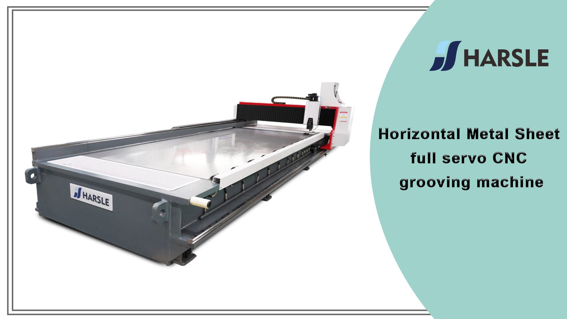 Horizontales Metallblech Vollservo CNC -Rillenmaschine