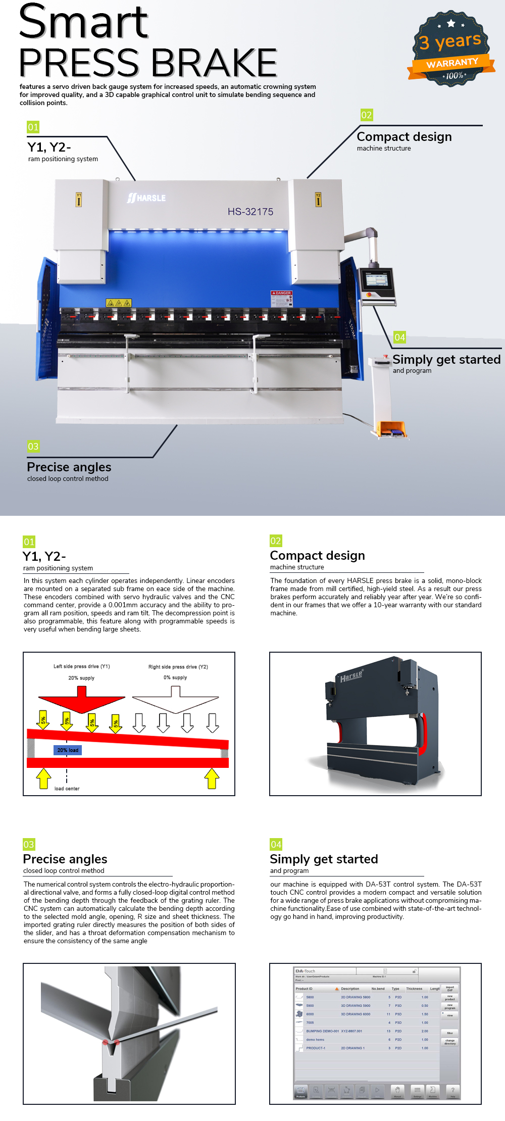 Abkantpresse mit DA-53T