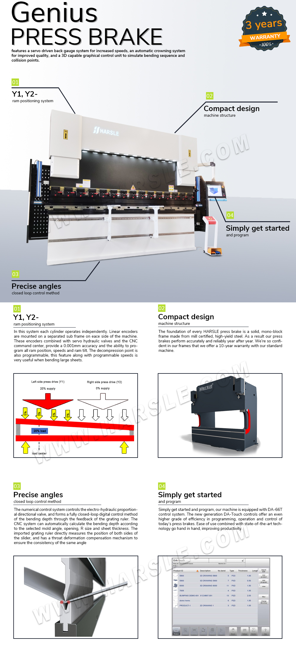 8+1 Achse Biegermaschine