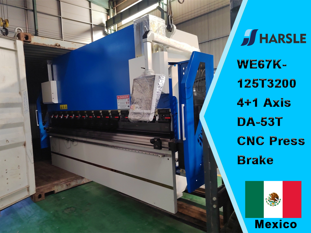 Mexico-WE67K-125T3200 4+1 Achsen DA-53T CNC-Abkantpresse