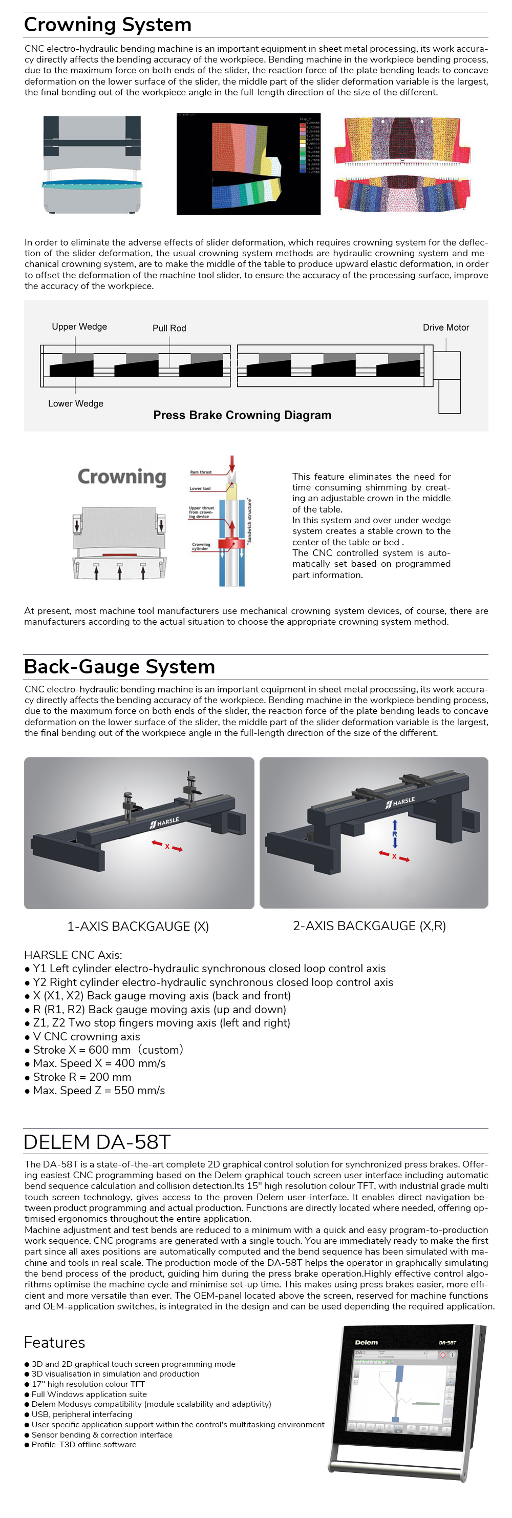 Abkantpresse 6+1 Achse