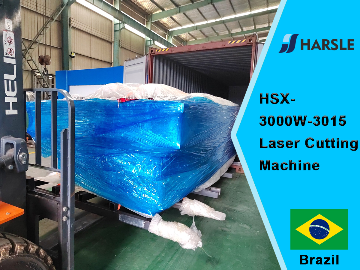 Brasilien-HSX 3000W-3015 Laserschneidemaschine