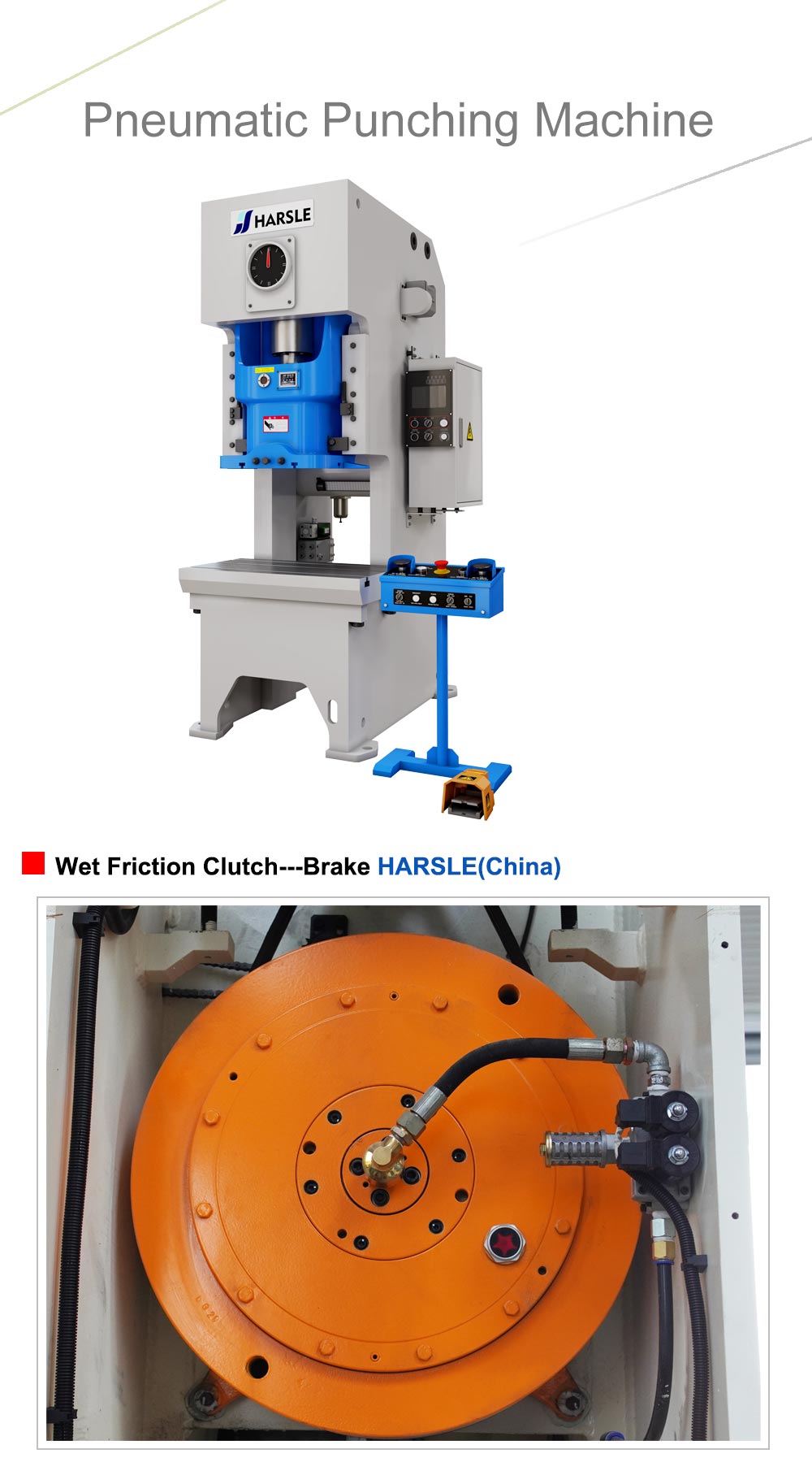 pneumatische Stanzmaschine