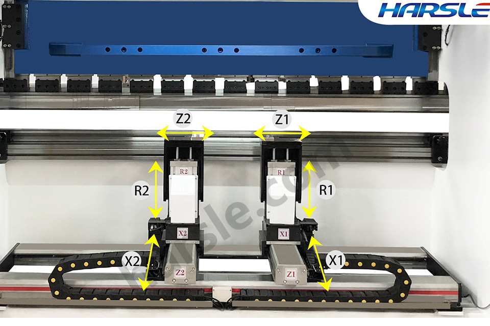 6-Achse CNC Press Bremsmaschinen Rückgänger