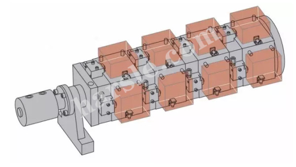 Hydraulische Spann Schema Design