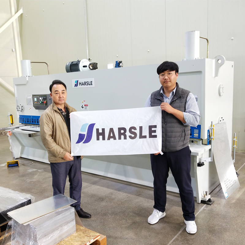 HARSLE Guillotine Schermaschine in Südkorea, Blechschneidemaschine Bewertungen